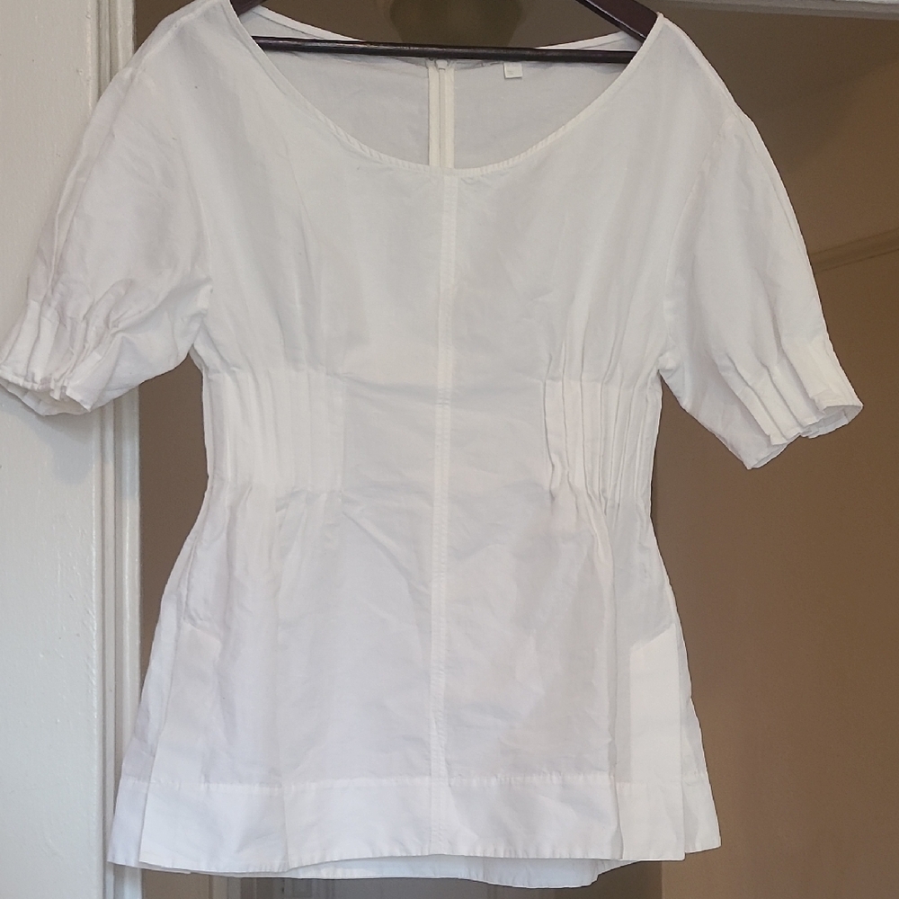 COS White Blouse